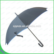 high quality Custom design Popular auto open windproof golf umbrellas Brand golf umbrella with curved handle